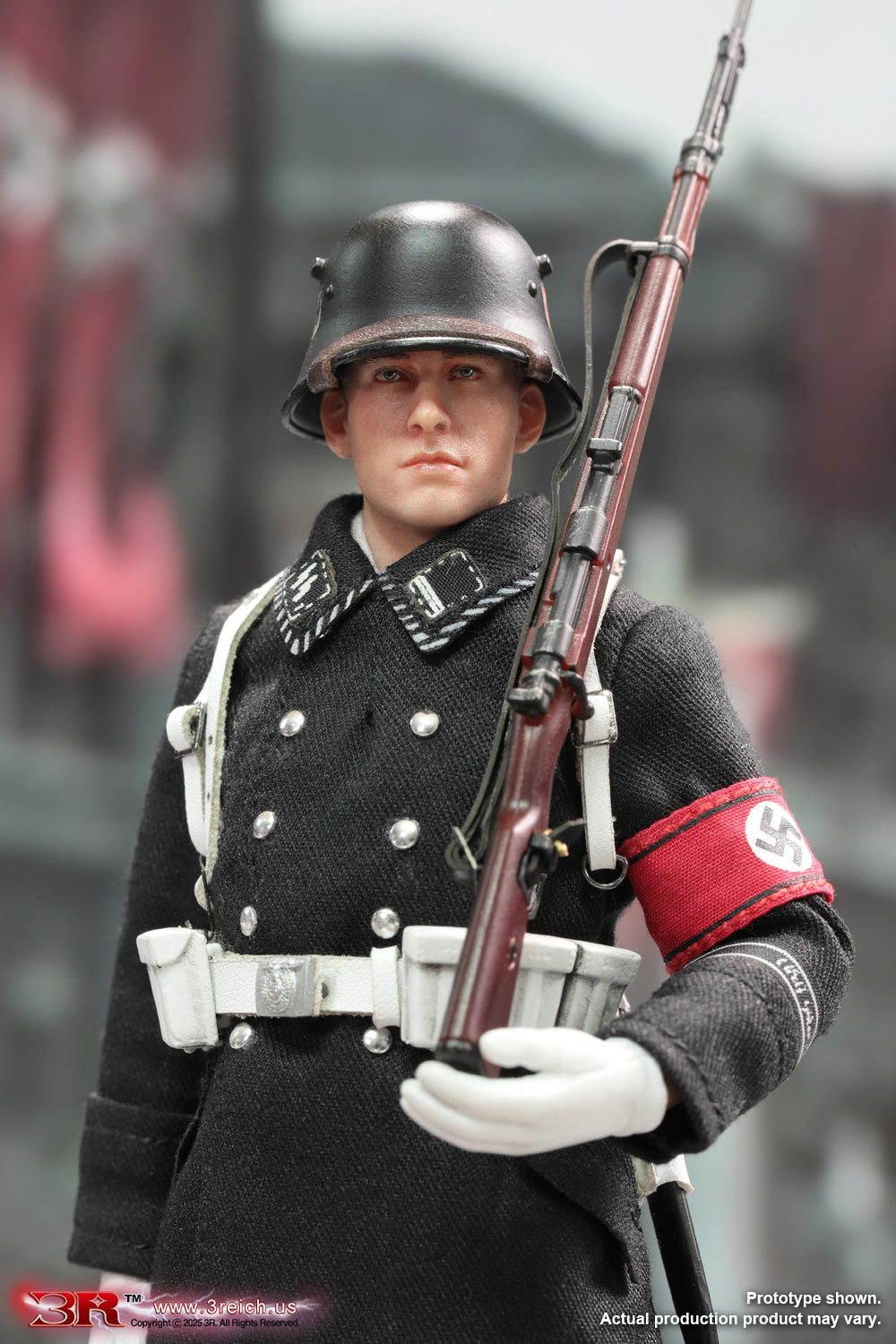 1/12 Scale WWII German SS Honor Guard Aaron - NIB DID 3R TG80007