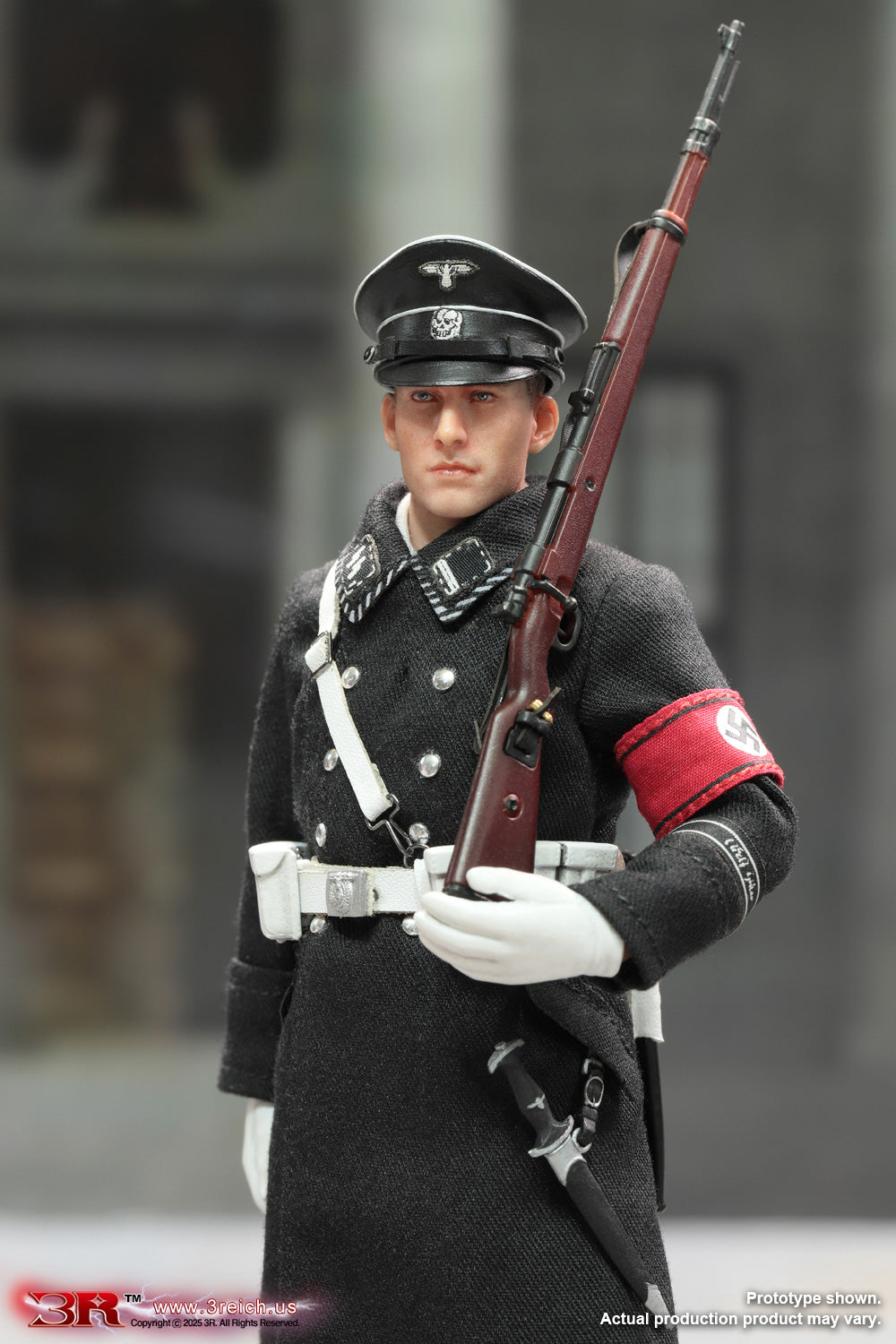 1/12 Scale WWII German SS Honor Guard Aaron - NIB DID 3R TG80007