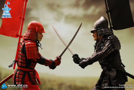 1/12 Scale Palm Hero Series Japan Sengoku Soldier (Red) - NIB DID XJ80016A