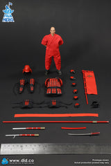 1/12 Scale Palm Hero Series Japan Sengoku Soldier (Red) - NIB DID XJ80016A