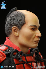 1/12 Scale Palm Hero Series Japan Sengoku Soldier (Red) - NIB DID XJ80016A