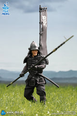 1/12 Scale Palm Hero Series Japan Sengoku Soldier (Black) - NIB DID XJ80017A