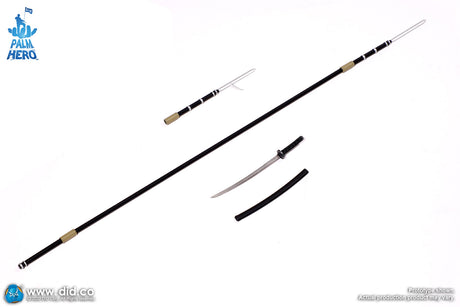 1/12 Scale Palm Hero Series Japan Sengoku Soldier (Black) - NIB DID XJ80017A