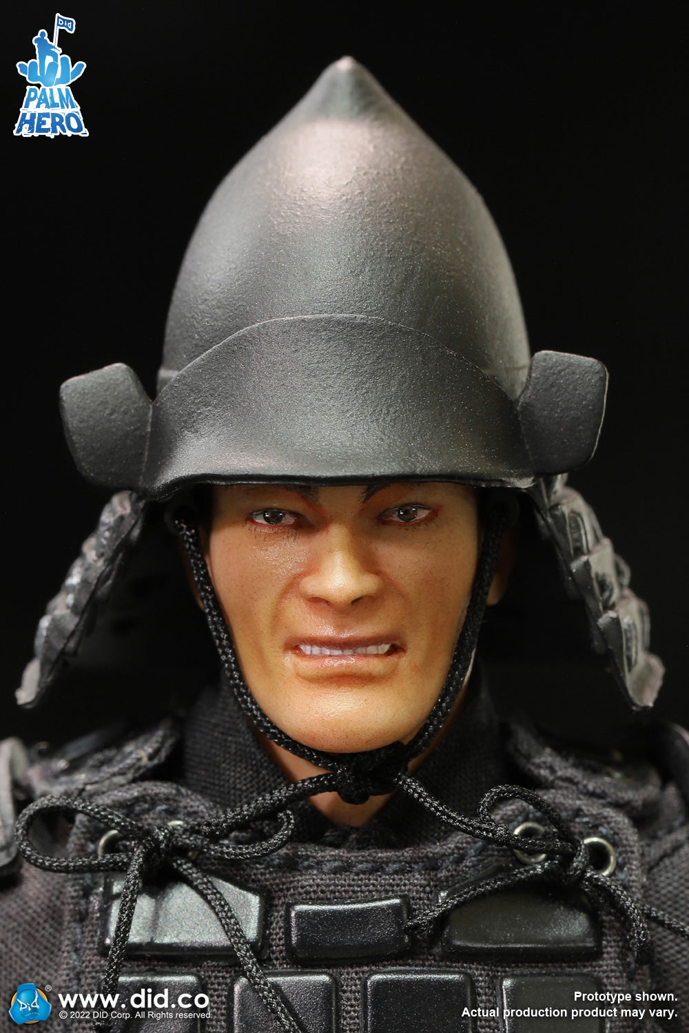 1/12 Scale Palm Hero Series Japan Sengoku Soldier (Black) - NIB DID XJ80017A