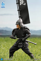 1/12 Scale Palm Hero Series Japan Sengoku Soldier (Black) - NIB DID XJ80017A