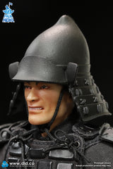1/12 Scale Palm Hero Series Japan Sengoku Soldier (Black) - NIB DID XJ80017A