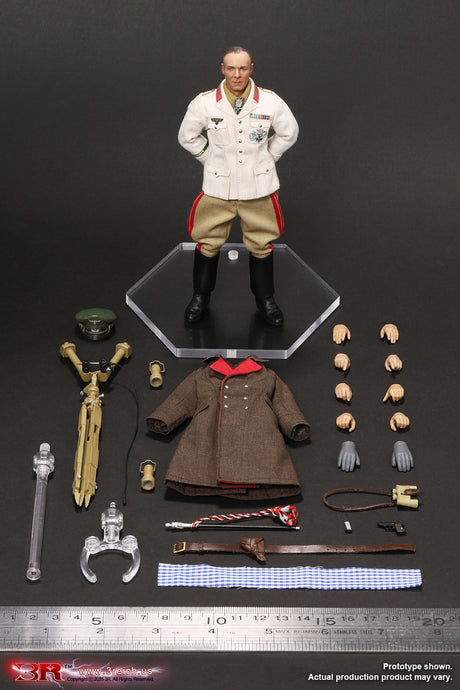1/12 Scale Erwin Rommel, The Desert Fox - NIB DID 3R TG80004