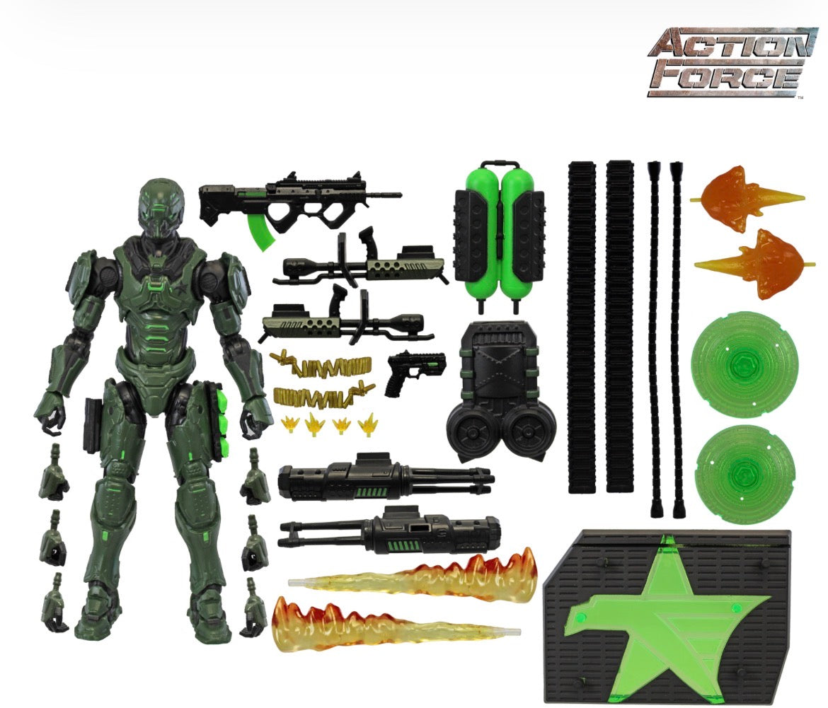 1/12 Scale Science Fiction Crimson Shadow Praetorian Fury - Valaverse