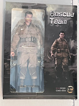 1/12 Scale WWII US Army Paratrooper Rescue Team - NIB POP TOYS