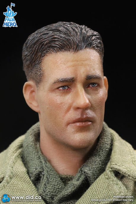 1/12 Scale Palm Hero Series WWII US 2nd Ranger Battalion Series 4 – Private First Class Reiben - NIB DID XA80012