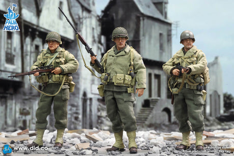 1/12 Scale Palm Hero Series WWII US 2nd Ranger Battalion Series 4 – Private First Class Reiben - NIB DID XA80012