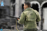 1/12 Scale Palm Hero Series WWII US 2nd Ranger Battalion Series 4 – Private First Class Reiben - NIB DID XA80012