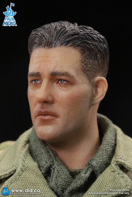 1/12 Scale Palm Hero Series WWII US 2nd Ranger Battalion Series 4 – Private First Class Reiben - NIB DID XA80012