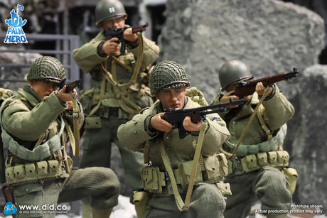 1/12 Scale Palm Hero Series WWII US 2nd Ranger Battalion Series 4 – Private First Class Reiben - NIB DID XA80012