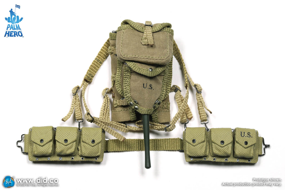 1/12 Scale Palm Hero Series WWII US 2nd Ranger Battalion Series 4 – Private First Class Reiben - NIB DID XA80012