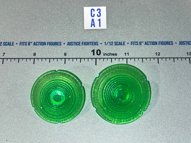 1/12 Scale Modern Era Round Indicator Lenses Pair - Praetorian Fury - Android Valaverse