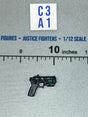 1/12 Scale Modern Era Futuristic Pistol with Tactical Light - Praetorian Fury - Android Valaverse
