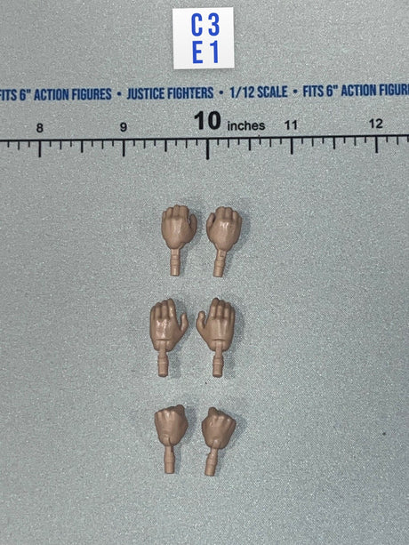 1/12 Scale Modern Era Interchangeable Hands Set - Pandora (Black) Valaverse