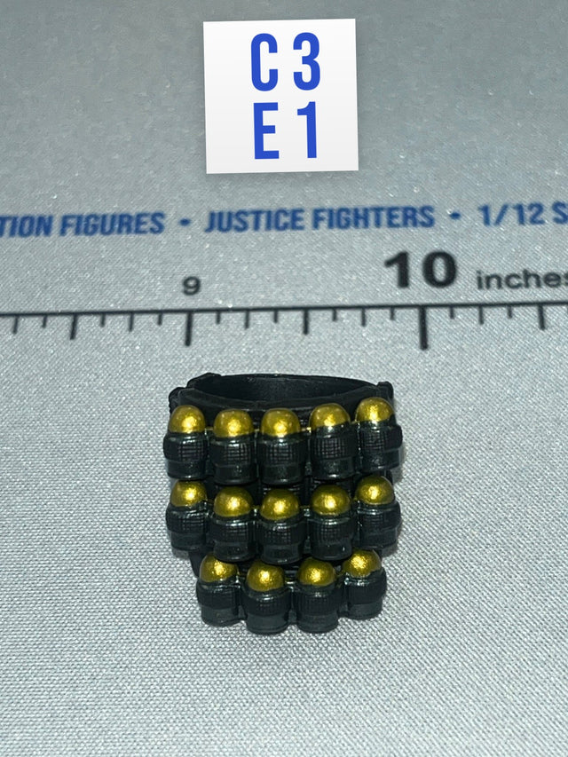 1/12 Scale Modern Era Ammunition Pouches - The Black - Vane Valaverse