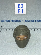 1/12 Scale Modern Era Masked Head Sculpt - The Black - Vane Valaverse