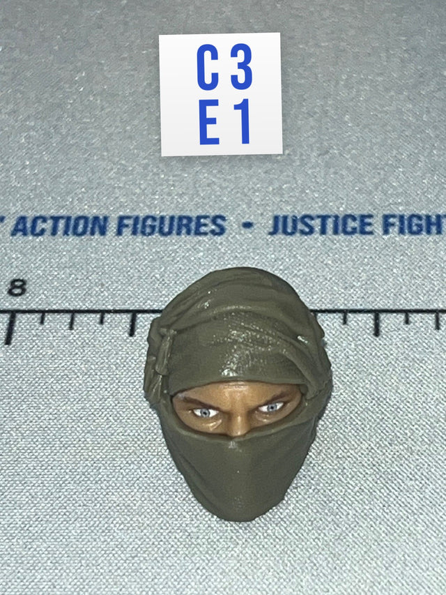 1/12 Scale Modern Era Masked Head Sculpt - The Black - Vane Valaverse
