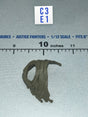 1/12 Scale Medieval Tattered Cape or Cloak - The Black - Vane Valaverse