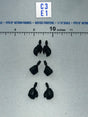 1/12 Scale Modern Era Gloved Hands Set - The Black - Vane Valaverse