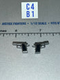 1/12 Scale Modern Era Pistol Pair - Valaverse Blackbeard - The Black