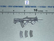 1/12 Scale Modern Era Assault Rifle with Spare Magazines - Valaverse Praetorian Wraith 2.0