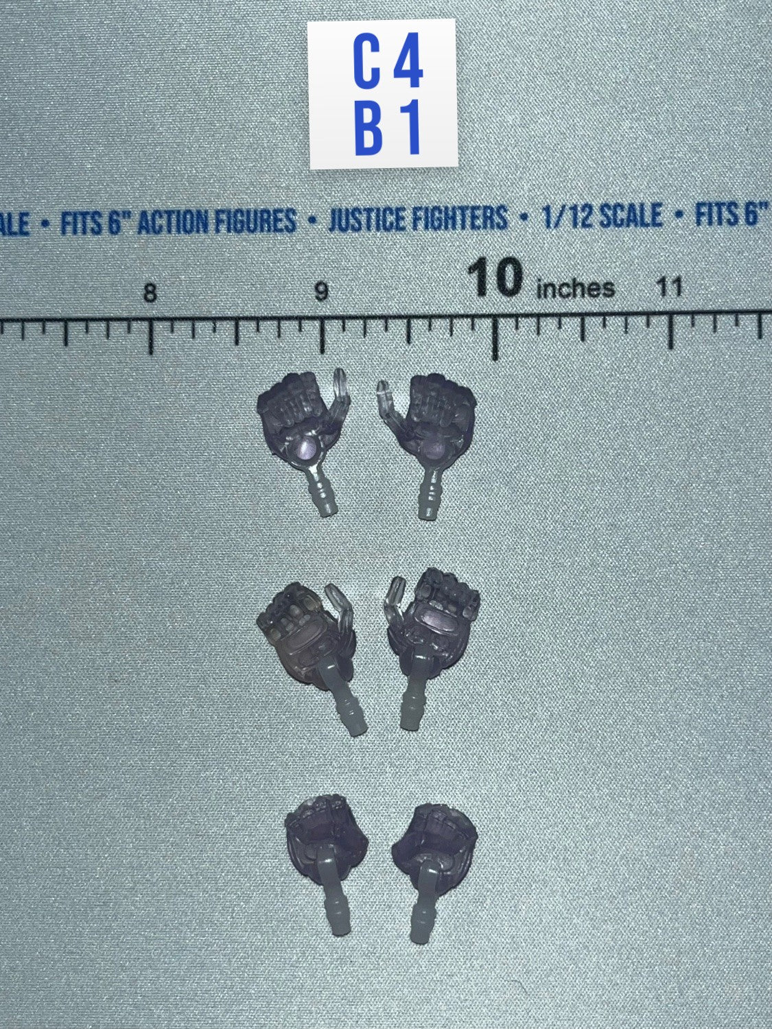 1/12 Scale Modern Era Armored Hands Set - Valaverse Praetorian Wraith 2.0