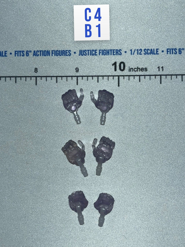 1/12 Scale Modern Era Armored Hands Set - Valaverse Praetorian Wraith 2.0