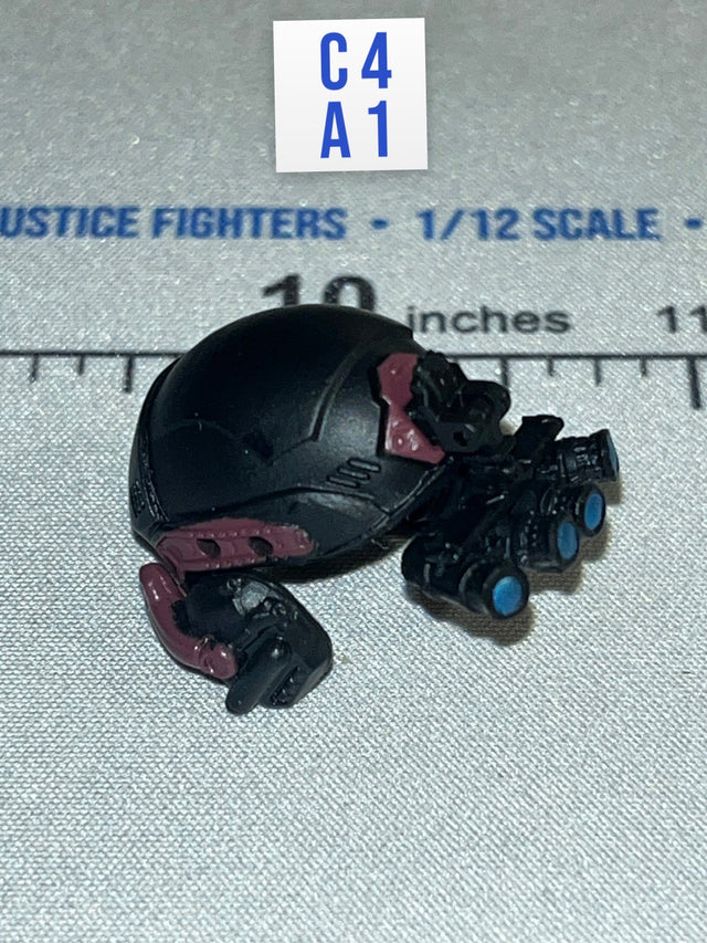 1/12 Scale Modern Era Tactical Helmet with Night Vision Goggles - Action Force Lt. Hyun Valaverse