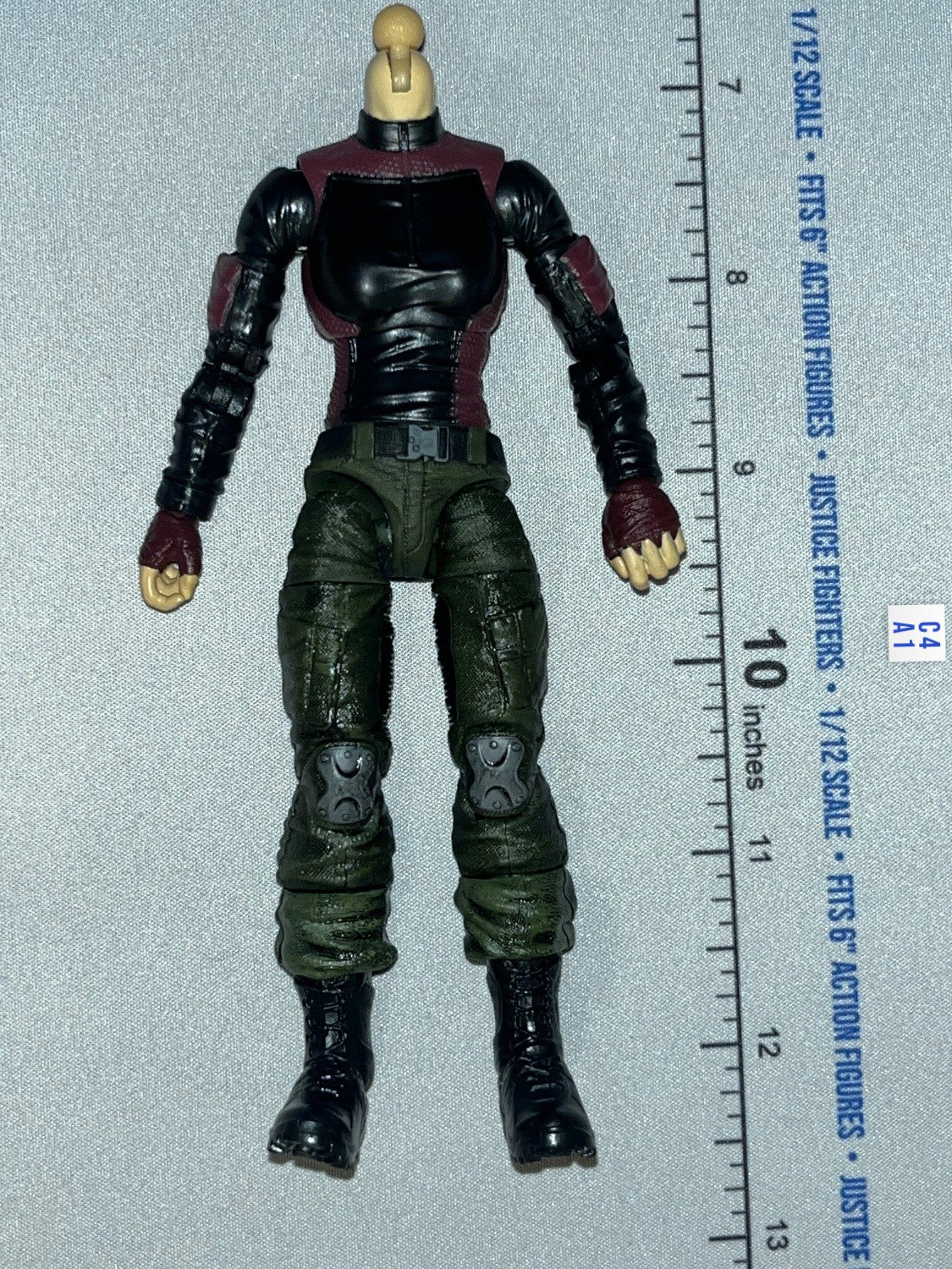 1/12 Scale Modern Era Tactical Combat Uniform Body - Action Force Lt. Hyun Valaverse