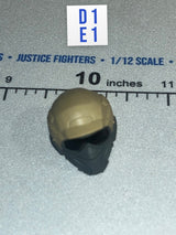 1/12 Scale Modern Era US Tactical Helmet with Full Face Mask - Reaper Vanguard Driver Valaverse