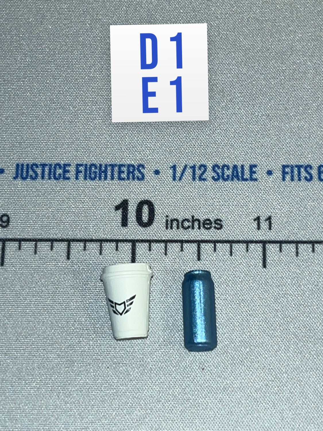 1/12 Scale Modern Era US Coffee Cup and Soda Can Set - Reaper Vanguard Driver Valaverse