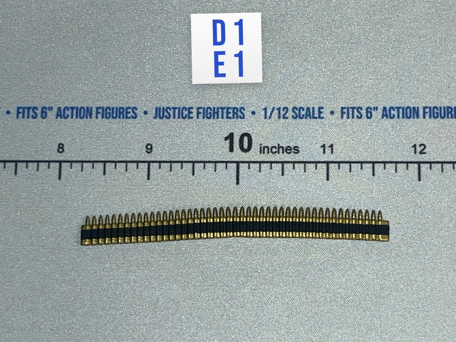 1/12 Scale Modern Era US Ammunition Belt - Reaper Vanguard Driver Valaverse