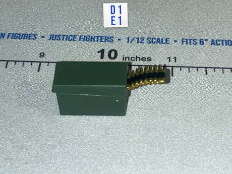 1/12 Scale Modern Era US Ammunition Can with Ammo Belt - Reaper Vanguard Driver Valaverse