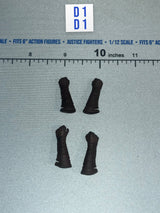 1/12 Scale Medieval Gauntlets Pair (x2 Sets) - Red Sonja TBLeauge Phicen