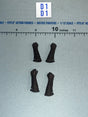 1/12 Scale Medieval Gauntlets Pair (x2 Sets) - Red Sonja TBLeauge Phicen