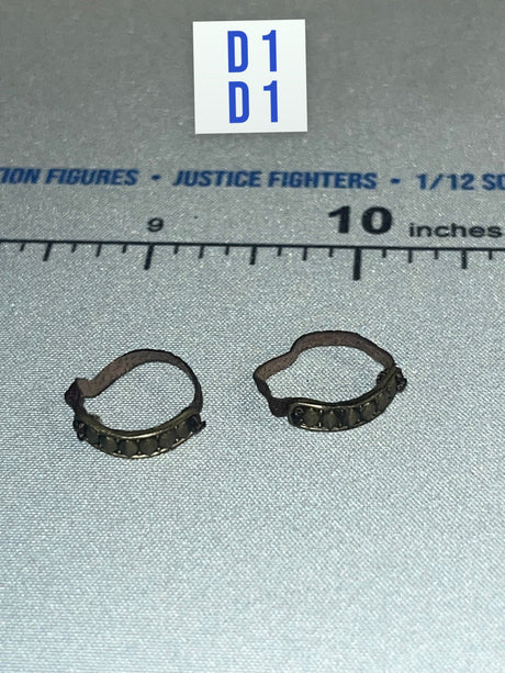 1/12 Scale Medieval Finger Rings Pair - Red Sonja TBLeauge Phicen
