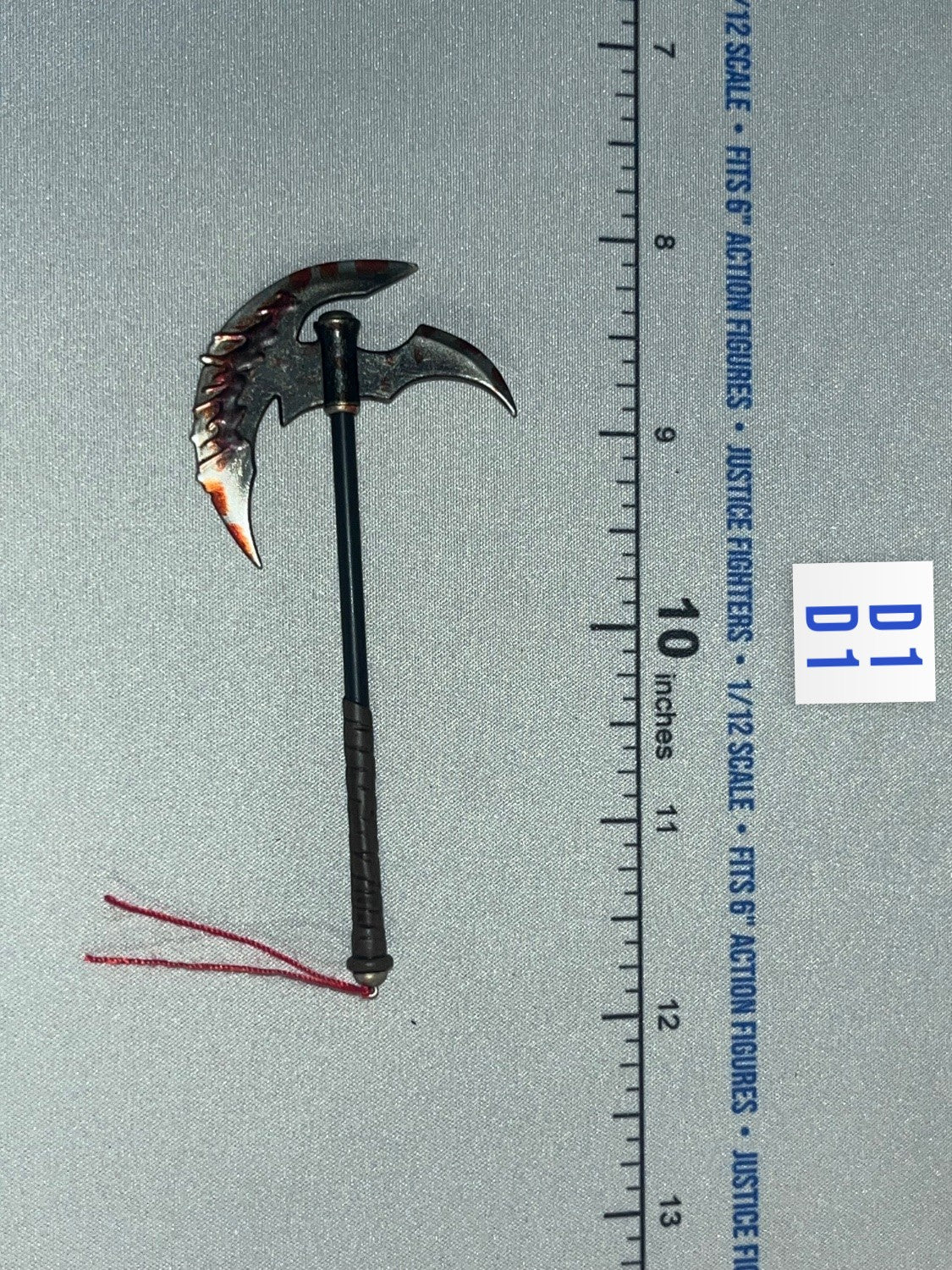 1/12 Scale Medieval Fantasy Battle Axe - Red Sonja TBLeauge Phicen