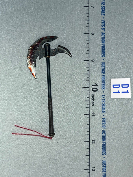 1/12 Scale Medieval Fantasy Battle Axe - Red Sonja TBLeauge Phicen