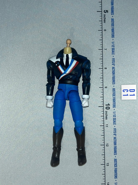 1/12 Scale Modern Era US Patriotic Hero Costume Body - American Flagg Executive Replicas