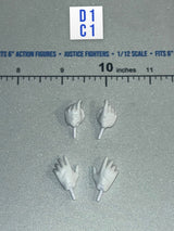 1/12 Scale Modern Era Hands Set - American Flagg Executive Replicas