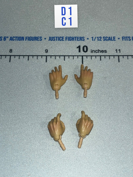 1/12 Scale Modern Era Open Hands Set - The Rocketman Executive Replicas