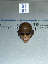 1/12 Scale Modern Era Head Sculpt with Aviator Helmet and Goggles - The Jester Valaverse