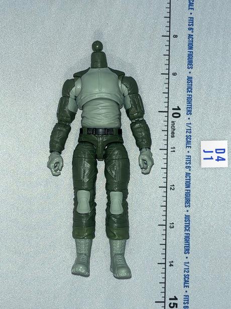 1/12 Scale Modern Era Military Figure Body with Tactical Uniform - Delta Corps - Action Force Valaverse