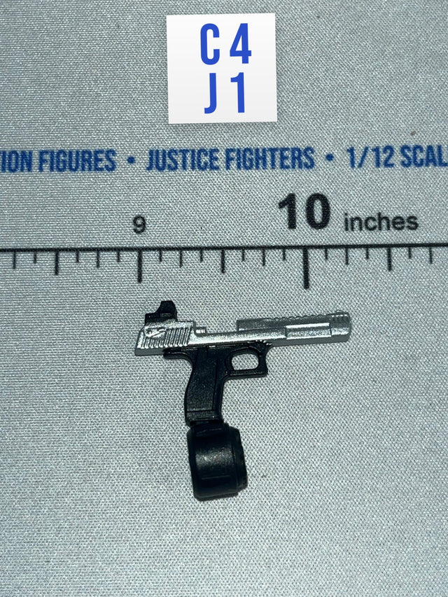 1/12 Scale Modern Era Semi-Automatic Pistol with Hand - Malice - Valaverse Action Force