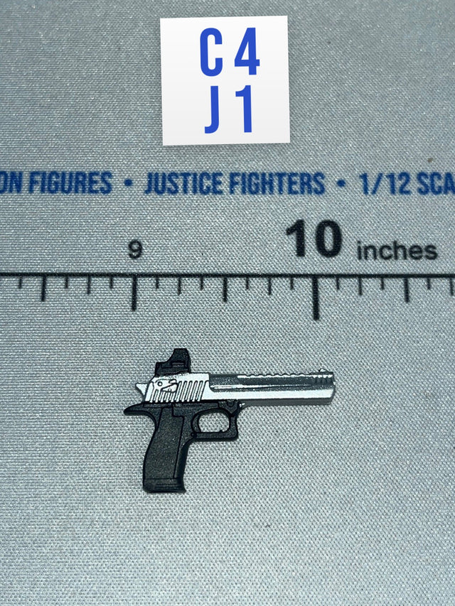 1/12 Scale Modern Era Semi-Automatic Pistol with Red Dot Sight - Malice - Valaverse Action Force