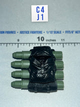 1/12 Scale Modern Era Tactical Backpack with Rocket Launchers - Malice - Valaverse Action Force